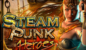 logo steam punk heroes microgaming spilleautomat 