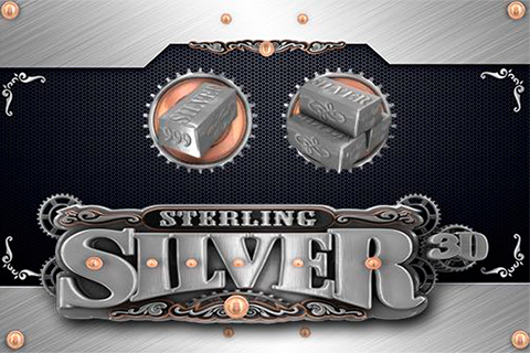 logo sterling silver 3d microgaming 