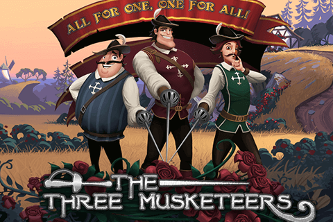 logo the three musketeers quickspin spilleautomat 
