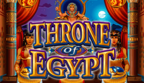 logo throne of egypt microgaming spilleautomat 