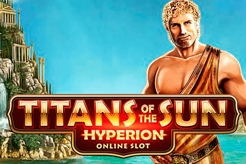 logo titans of the sun hyperion microgaming spilleautomat 