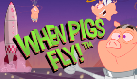 logo when pigs fly netent spilleautomat 