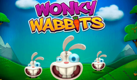 logo wonky wabbits netent spilleautomat 