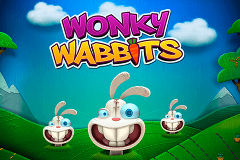 logo wonky wabbits netent spilleautomat 