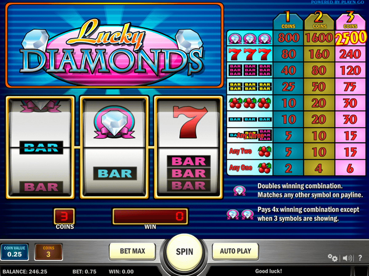 lucky diamonds playn go automat pa nett