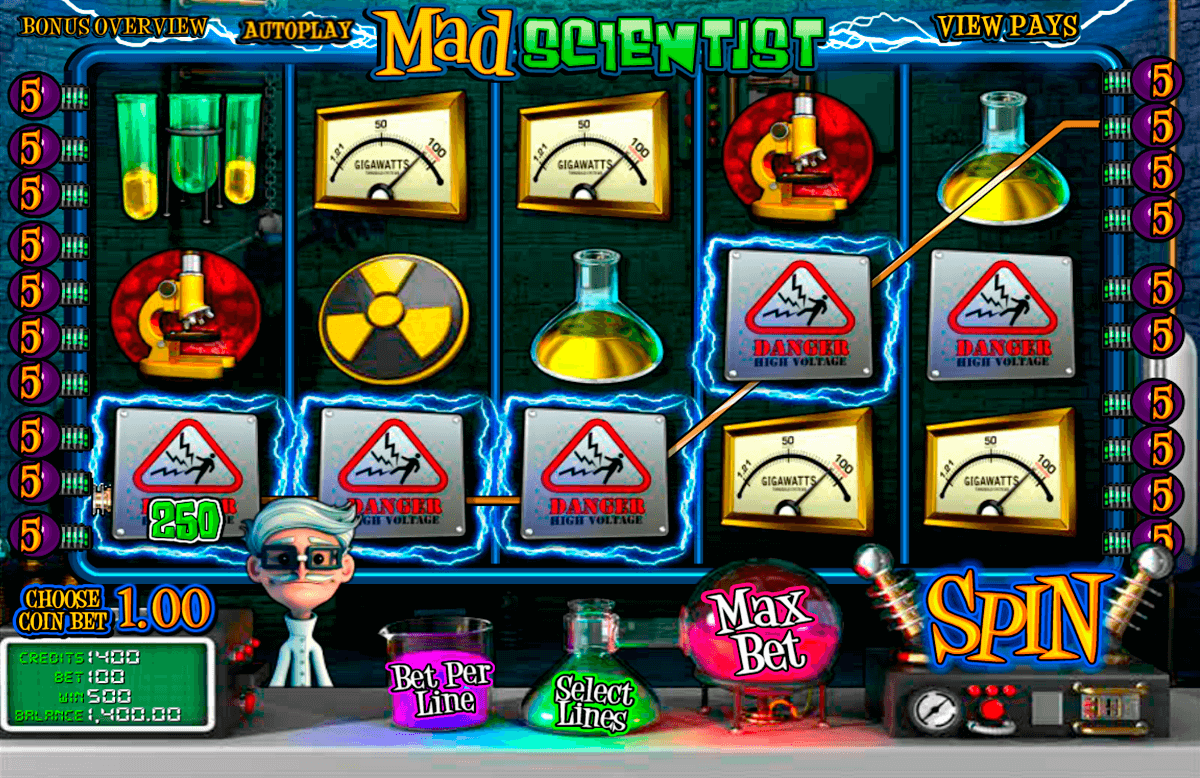 mad scientist betsoft automat pa nett