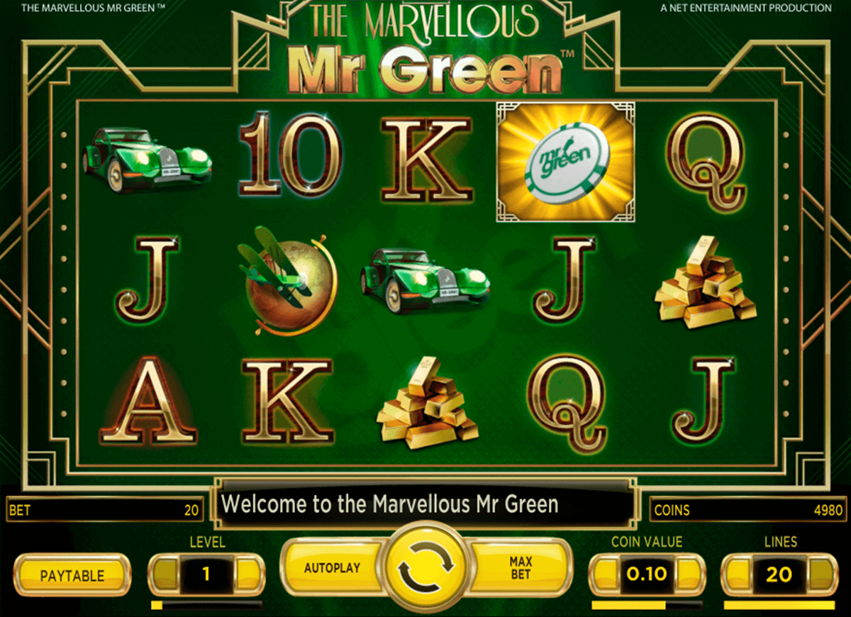 marvellous mr green netent automat pa nett
