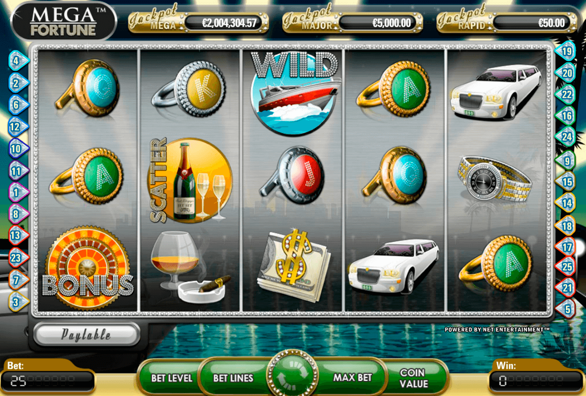 mega fortune netent automat pa nett