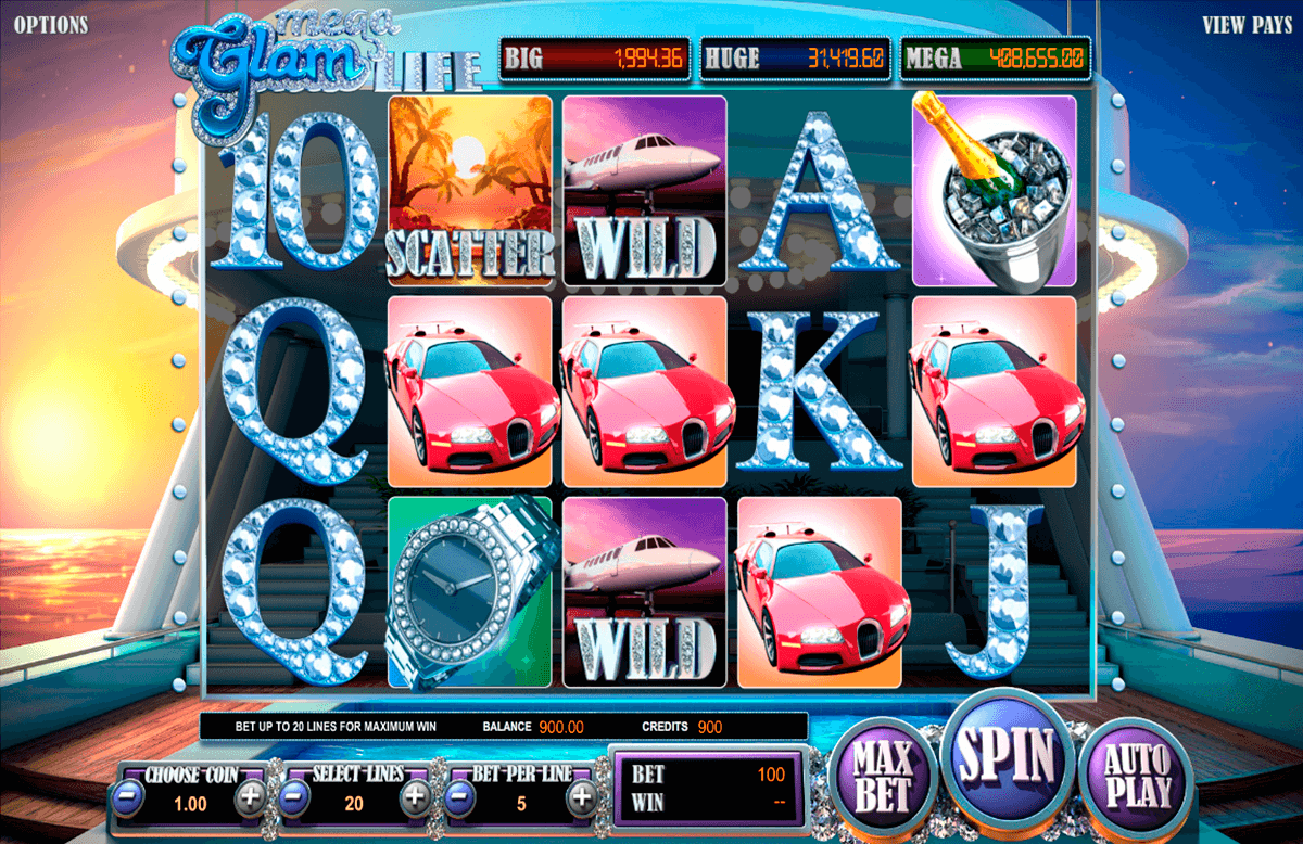 mega glam life betsoft automat pa nett