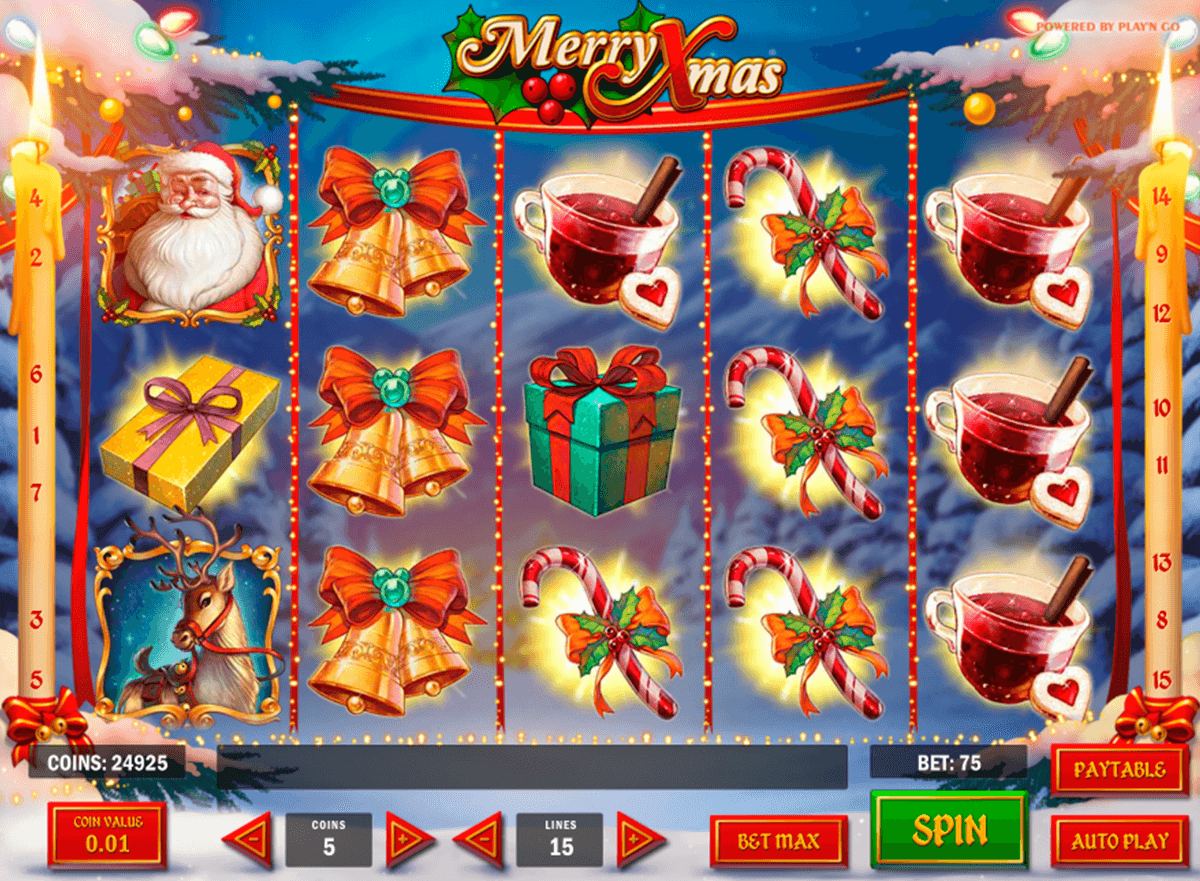 Spilleautomater merry xmas