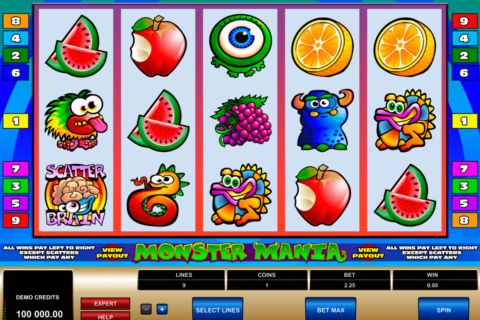 monster mania microgaming automat pa nett 