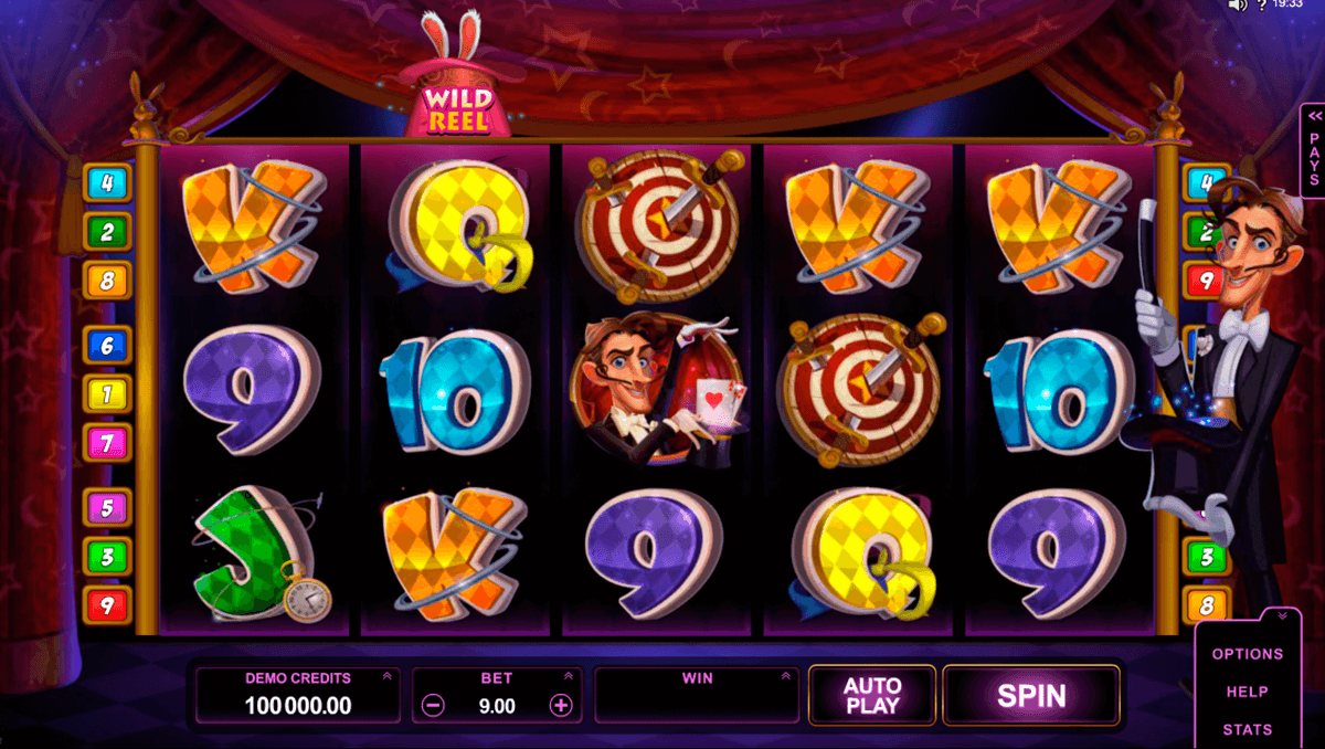 rabbit in the hat microgaming automat pa nett