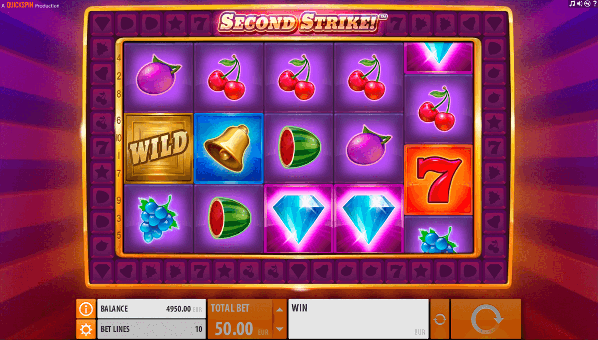 second strike quickspin automat pa nett
