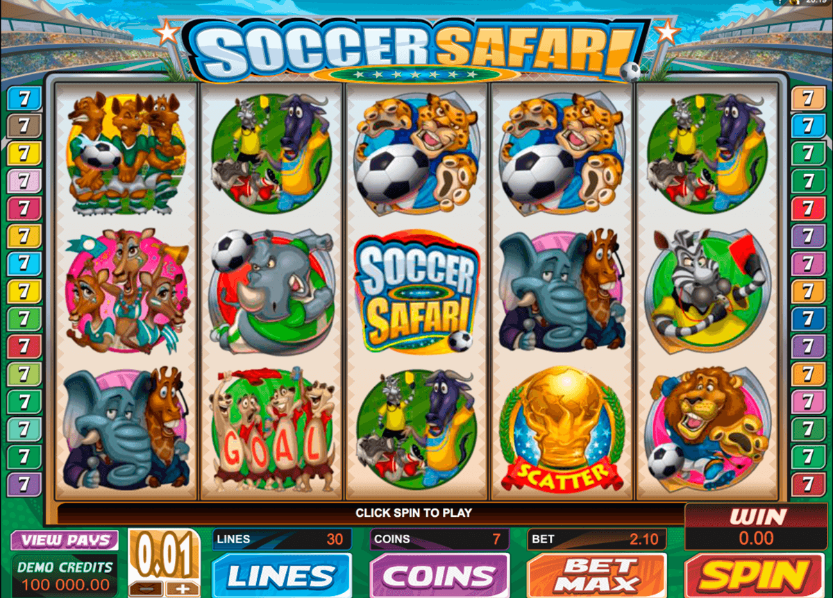 soccer safari microgaming automat pa nett 