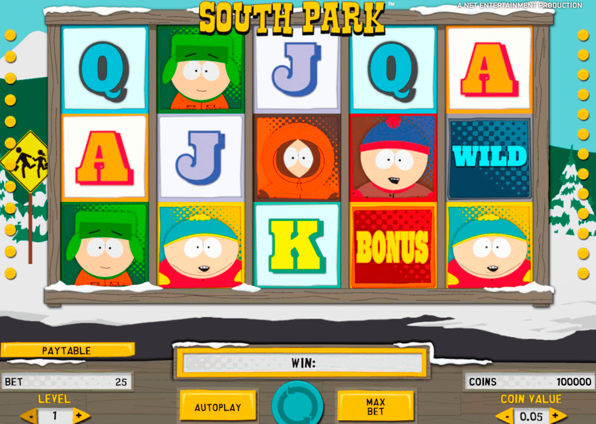 south park netent automat pa nett
