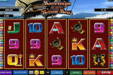 sovereign of the seven seas microgaming automat pa nett 