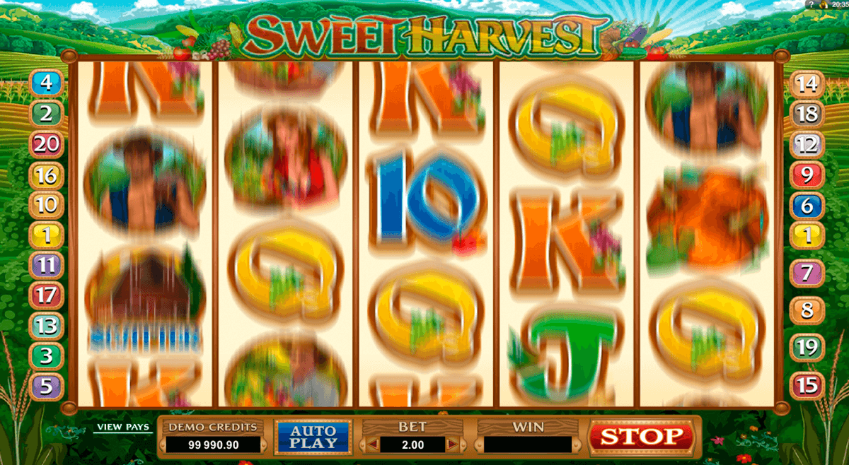 sweet harvest microgaming automat pa nett