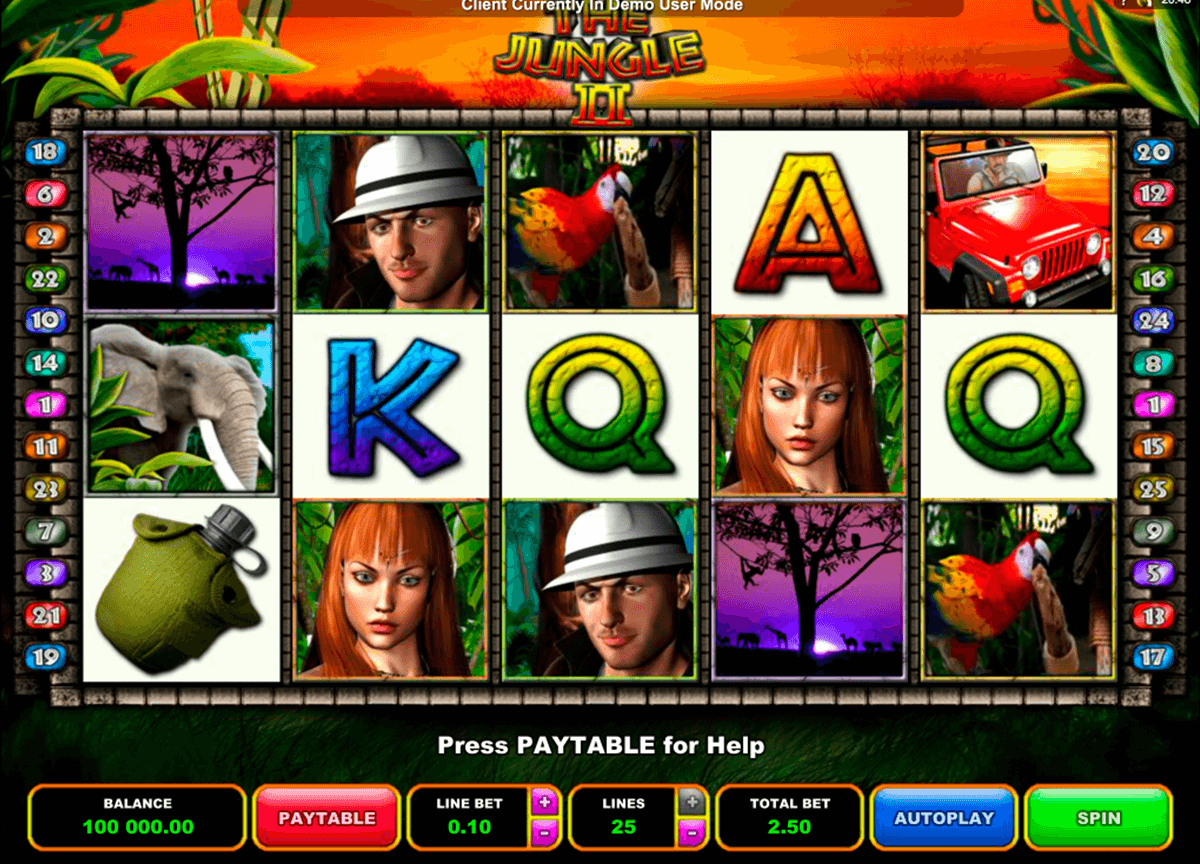 the jungle ii microgaming automat pa nett