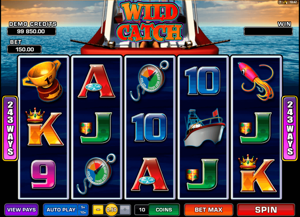wild catch microgaming automat pa nett
