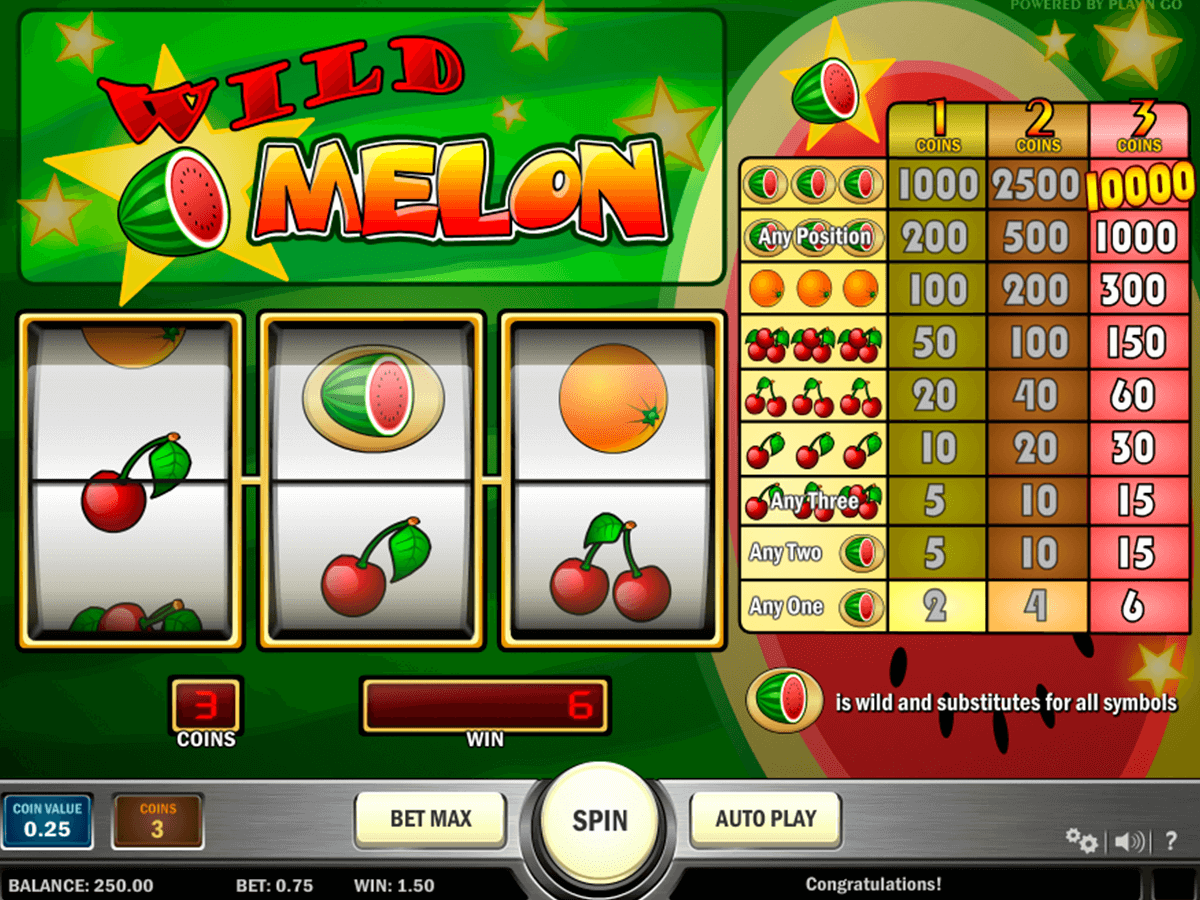 wild melon playn go automat pa nett 