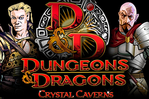 logo dungeons and dragons crystal caverns igt spilleautomat 