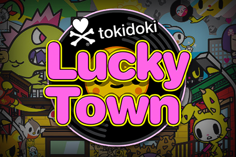 logo tokidoki lucky town igt spilleautomat 