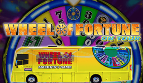 logo wheel of fortune on tour igt spilleautomat 