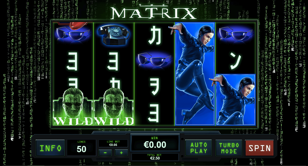 the matrix playtech automat pa nett 