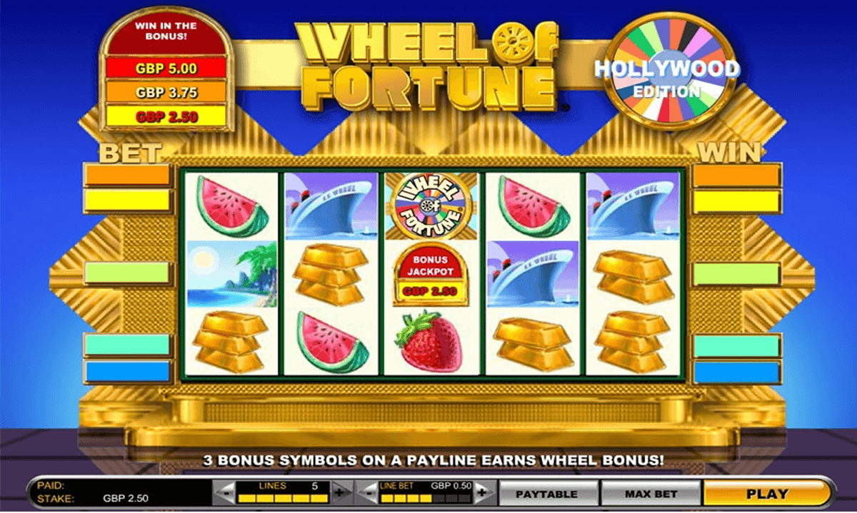 wheel of fortune hollywood edition igt automat pa nett 